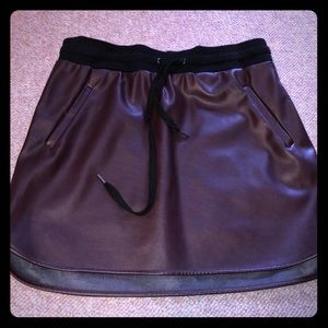 Leather Skirt